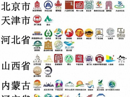 全国359个5A景区名单及logo汇总